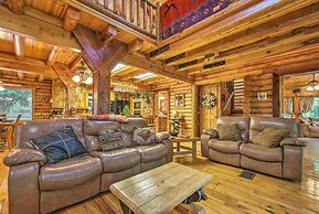 Quiet Inverness Log Cabin w/ Furnished Deck!