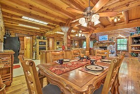 Quiet Inverness Log Cabin w/ Furnished Deck!