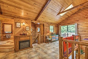 Quiet Inverness Log Cabin w/ Furnished Deck!