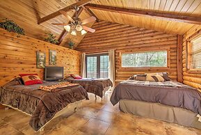 Quiet Inverness Log Cabin w/ Furnished Deck!