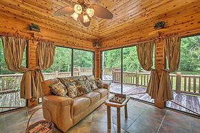Quiet Inverness Log Cabin w/ Furnished Deck!