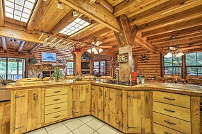 Quiet Inverness Log Cabin w/ Furnished Deck!