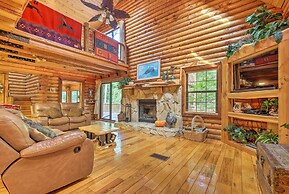 Quiet Inverness Log Cabin w/ Furnished Deck!