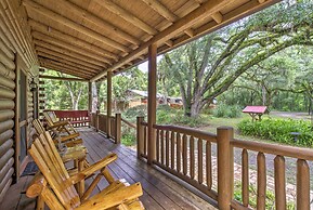 Quiet Inverness Log Cabin w/ Furnished Deck!