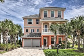 Spacious Palm Coast Oasis w/ Pool: Steps to Beach!