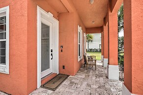 Palm Coast Oasis w/ Pool: Steps to Cinnamon Beach!