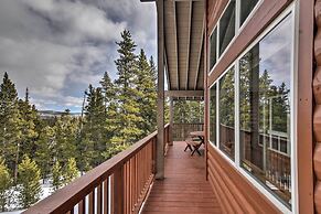 24-0107 16-acre Fairplay Cabin w/ Mountain Views!