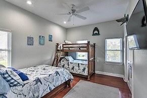 Secluded Seabrook Waterfront Home w/ Patio!