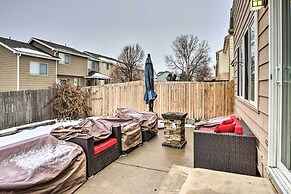 13 Mi to Dtwn Denver: Northglenn Townhome w/ Patio