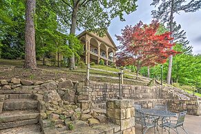 Private Dock + Water Views: Hot Springs Abode!