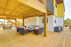 'sunny Side Up' Canal-front Getaway w/ Dock!