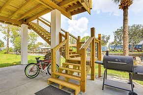 'sunny Side Up' Canal-front Getaway w/ Dock!