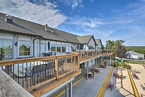 Deck, Fire Pit & Pool Access at Poconos Retreat!