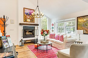 Deck, Fire Pit & Pool Access at Poconos Retreat!