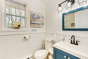 Deck, Fire Pit & Pool Access at Poconos Retreat!