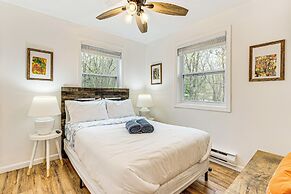 Deck, Fire Pit & Pool Access at Poconos Retreat!