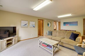 Sandy Beach Family Getaway w/ Fire Pit & Deck!