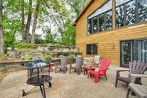 Sandy Beach Family Getaway w/ Fire Pit & Deck!
