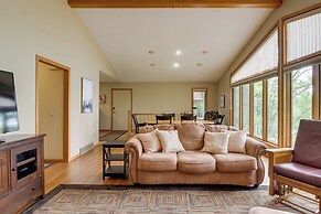 Sandy Beach Family Getaway w/ Fire Pit & Deck!