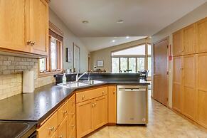 Sandy Beach Family Getaway w/ Fire Pit & Deck!