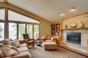 Sandy Beach Family Getaway w/ Fire Pit & Deck!