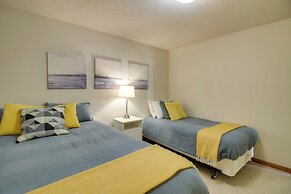 Sandy Beach Family Getaway w/ Fire Pit & Deck!