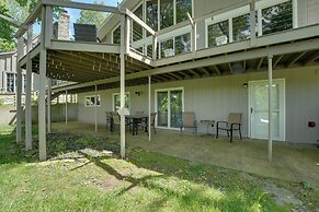 Lakefront Home w/ Fishing Dock & Fire Table!