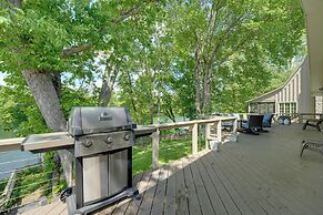 Lakefront Home w/ Fishing Dock & Fire Table!