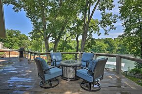 Lakefront Home w/ Fishing Dock & Fire Table!