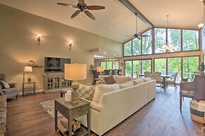 Lakefront Home w/ Fishing Dock & Fire Table!