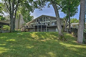 Lakefront Home w/ Fishing Dock & Fire Table!