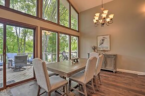 Lakefront Home w/ Fishing Dock & Fire Table!