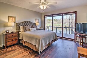 Lakefront Home w/ Fishing Dock & Fire Table!