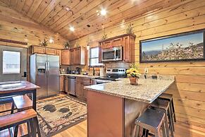 Rustic Pigeon Forge Cabin w/ Hot Tub: Near Town!