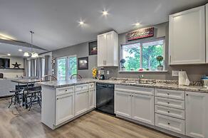 Lakefront Rocky Mount Escape w/ Dock & Grill!