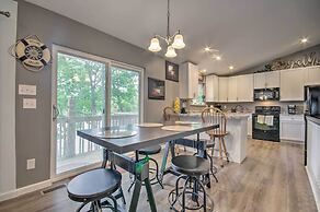 Lakefront Rocky Mount Escape w/ Dock & Grill!