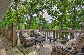 Lakefront Rocky Mount Escape w/ Dock & Grill!