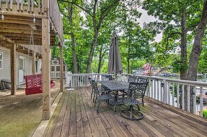 Lakefront Rocky Mount Escape w/ Dock & Grill!