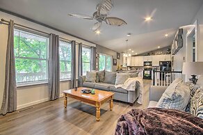 Lakefront Rocky Mount Escape w/ Dock & Grill!