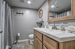 Lakefront Rocky Mount Escape w/ Dock & Grill!