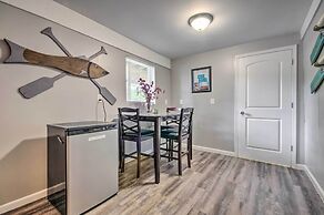 Lakefront Rocky Mount Escape w/ Dock & Grill!