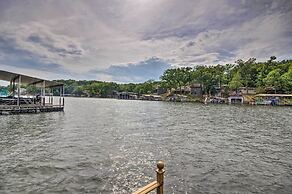 Lakefront Rocky Mount Escape w/ Dock & Grill!