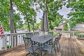 Lakefront Rocky Mount Escape w/ Dock & Grill!