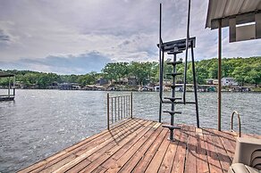 Lakefront Rocky Mount Escape w/ Dock & Grill!
