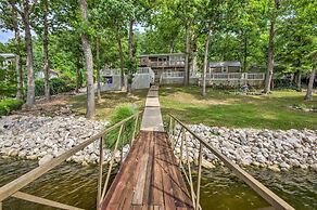Lakefront Rocky Mount Escape w/ Dock & Grill!