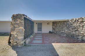 Patio & Views: Eccentric Desert Hot Springs Home
