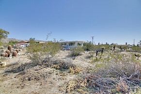 Patio & Views: Eccentric Desert Hot Springs Home