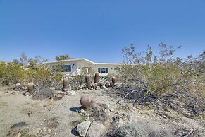 Patio & Views: Eccentric Desert Hot Springs Home