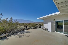 Patio & Views: Eccentric Desert Hot Springs Home
