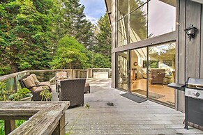 Creekside Chalet w/ Hidden Spa and Private Beach!